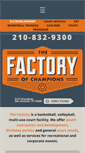 Mobile Screenshot of factoryofchampions.com